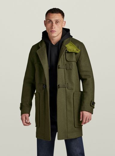 Premium E Mega Wool Duffle Coat